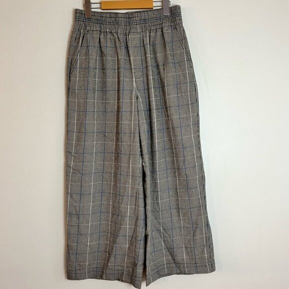 Madewell Women’s Houndstooth Wide-Leg Pants - Size M - Picture 8 of 16